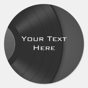 Autocollant fait sur commande avec l'arrière -