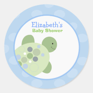 Autocollant fait sur commande rond de faveur de