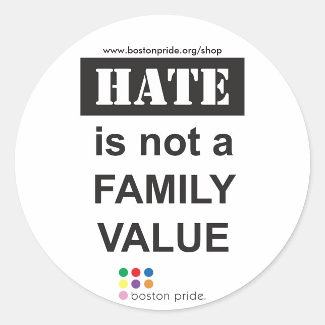 Autocollant famille petit (Devant)