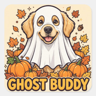 Autocollant Fantôme Buddy — Costume de fantôme de