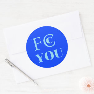 Autocollant FCC YOU