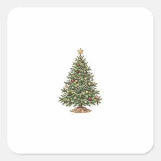 Autocollant fête de Noël