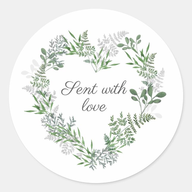 Autocollant feuille (Devant)