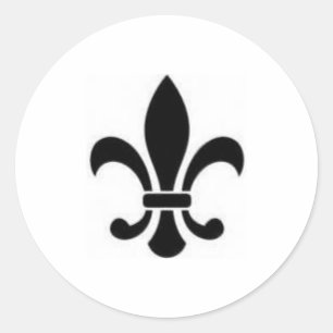 Autocollant Fleur De Lis