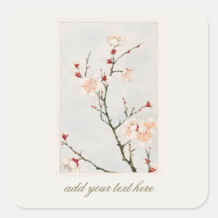 AUTOCOLLANT : FLEURS DE SAKURA