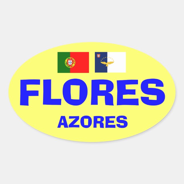 Autocollant Flores Aores (Devant)