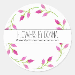 autocollant FLOWER BUSINESS
