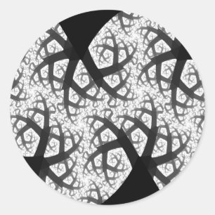 Autocollant forestier hanté