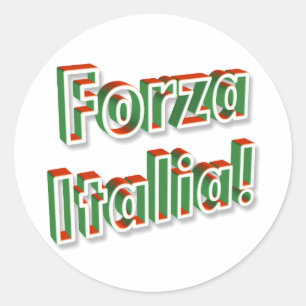 Autocollant "Forza Italia"