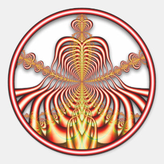 Autocollant fractal 0708011724bC