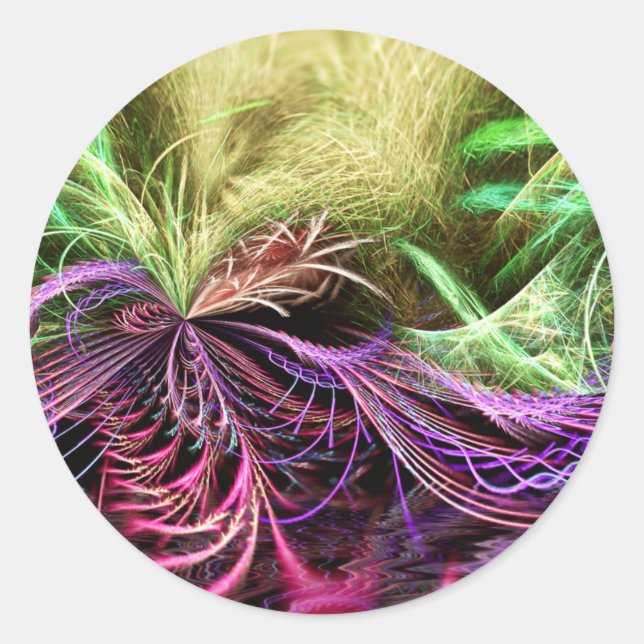 Autocollant fractalart #100 (Devant)