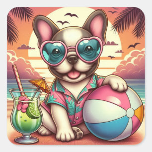 Autocollant français Bulldog