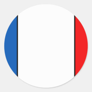 Autocollant français de drapeau