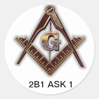 Autocollant Freemason