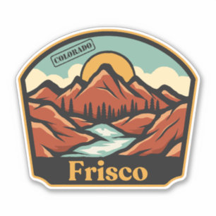 Autocollant Frisco, Colorado