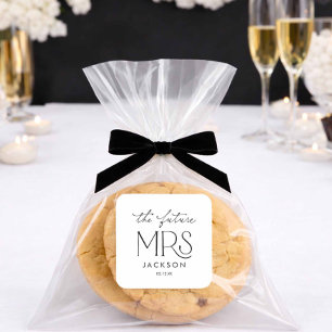 Autocollant Future Mrs pour enterrement de vie de 