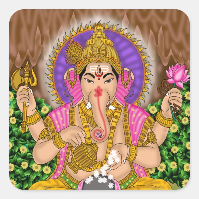 Autocollant Ganesha (Devant)
