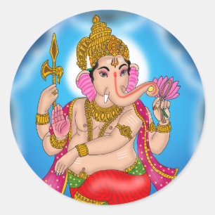 Autocollant Ganesha dansant