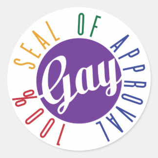 Autocollant Gay Seal of Approval