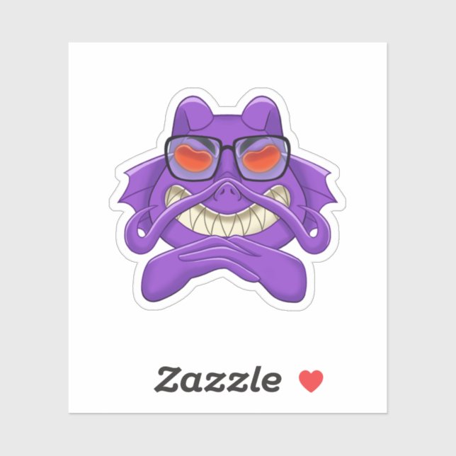 Autocollant GMJabberwocky (Feuille)