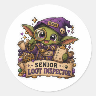 Autocollant Gobelin Inspecteur de Butin Senior R