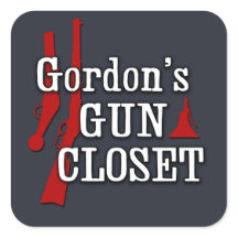 Autocollant Gordon's Gun Closet
