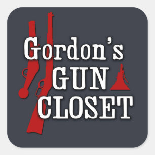 Autocollant Gordon's Gun Closet