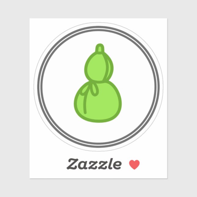 Autocollant Gourd | Collection de crabes de crevet (Feuille)