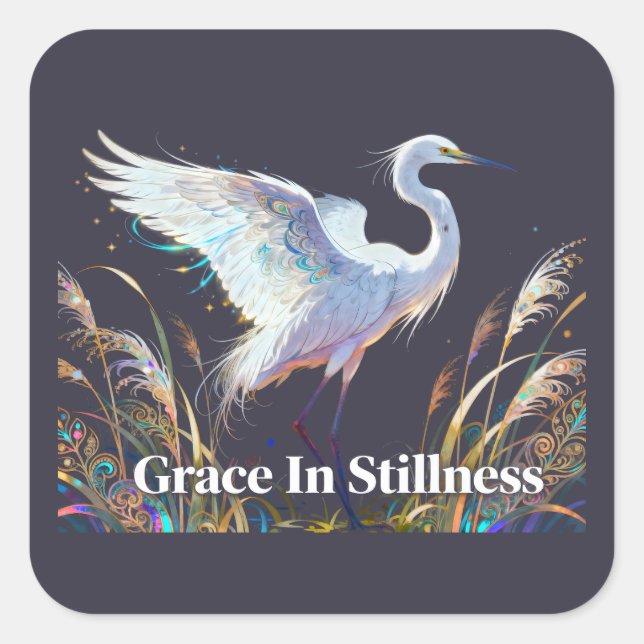 Autocollant Grace In Stillness (Devant)