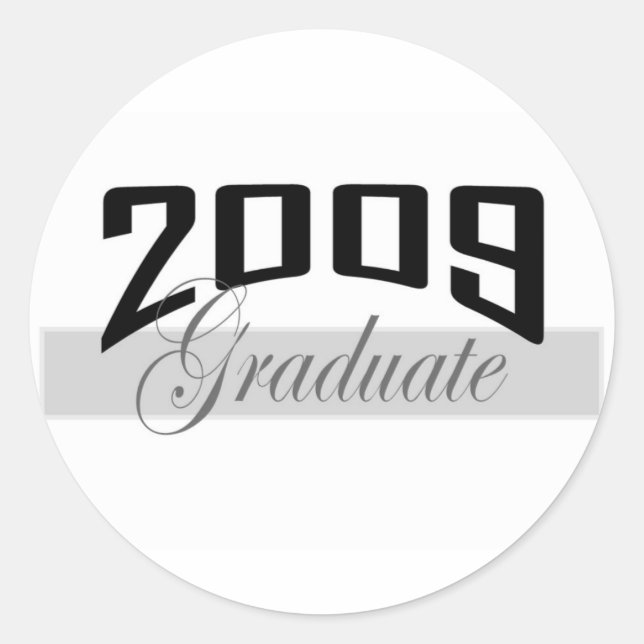 Autocollant Graduate 2009 (Devant)