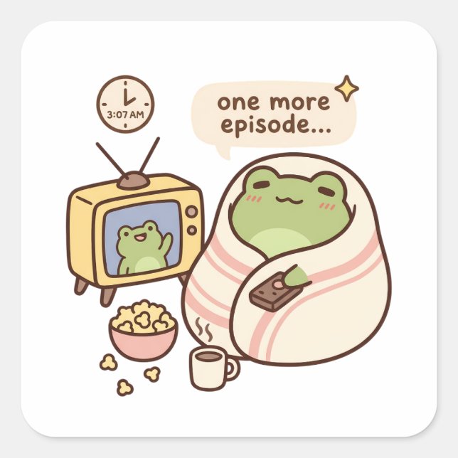 Autocollant Grenouille pour un épisode de plus, Ca (Devant)