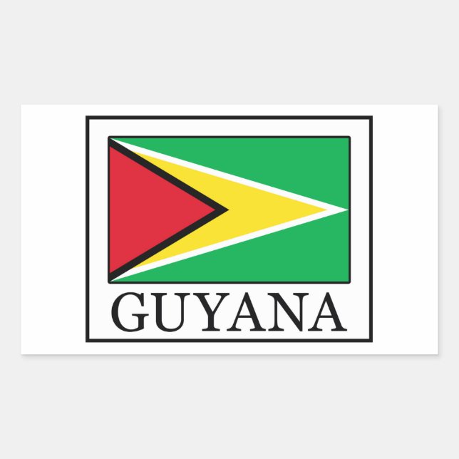 Autocollant Guyana (Devant)