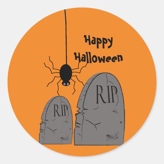 Autocollant Halloween (Devant)