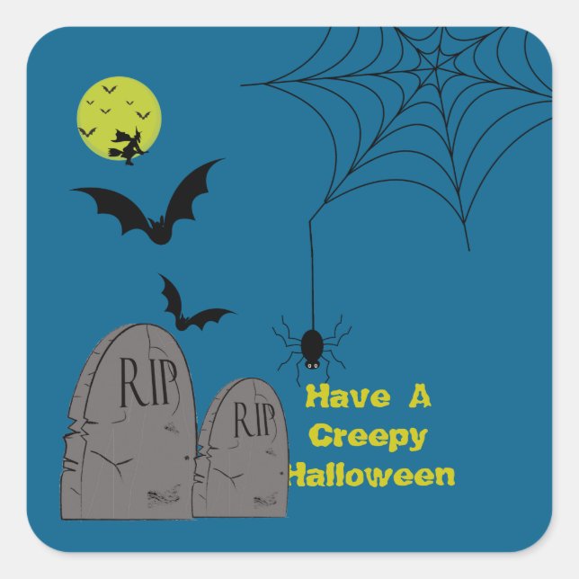 Autocollant Halloween (Devant)