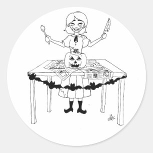 Autocollant Halloween