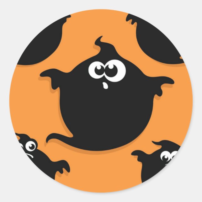 autocollant halloween (Devant)