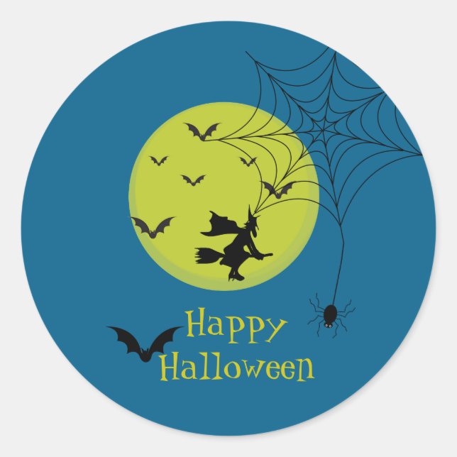 Autocollant Halloween (Devant)