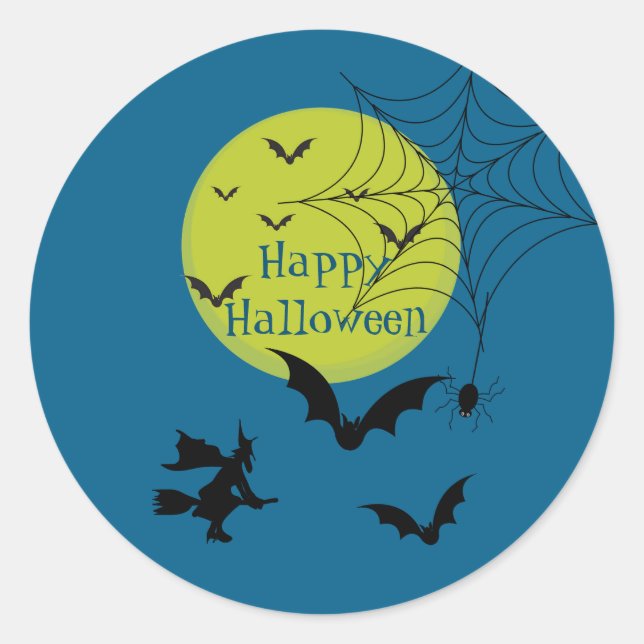 Autocollant Halloween (Devant)