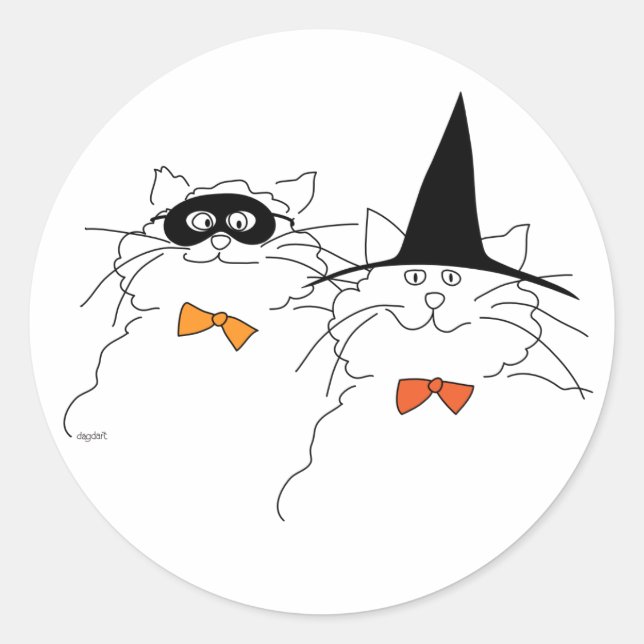 Autocollant Halloween Catty (Devant)