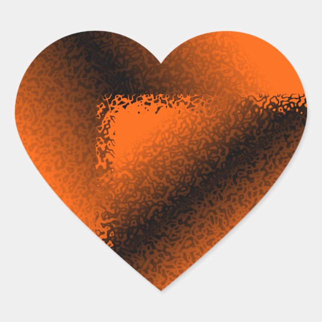Autocollant Halloween Goth Heart (Devant)