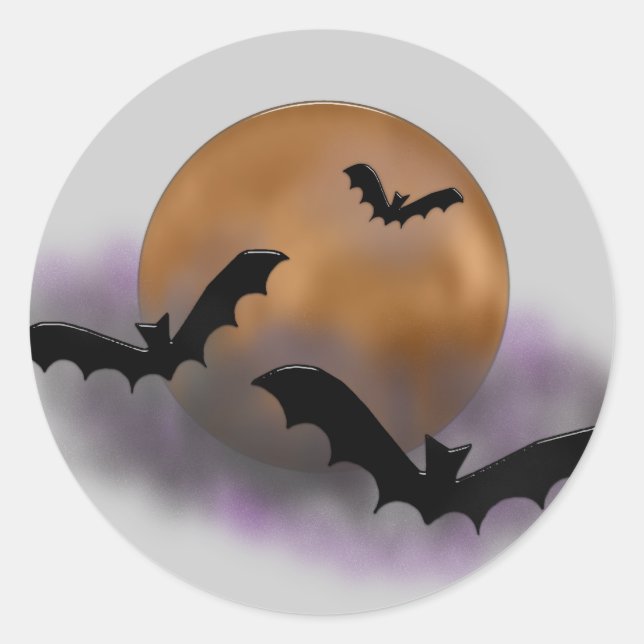 Autocollant Halloween Moon (Devant)