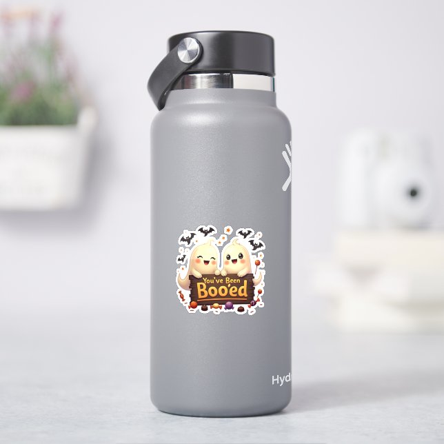 Autocollant Halloween "Vous avez été Boo" de fantô (HydroFlask)