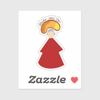 Autocollant Handmaid Cheetoh 2x2