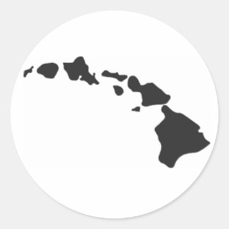 Autocollant Hawaiian Islands