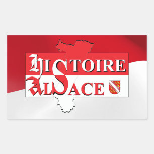 Autocollant Histoire Alsace - Elsàss Gschicht