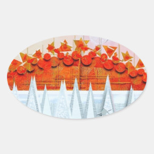 Autocollant "HIVER" JESSICA ANNE FRANK