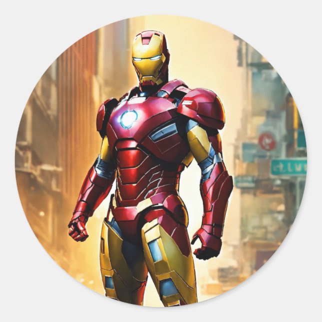 Autocollant homme aryan (Devant)