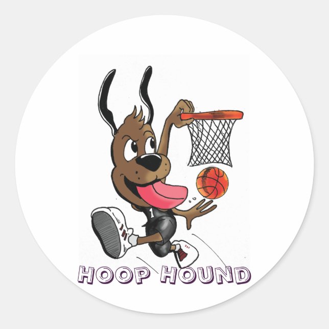 Autocollant Hoop Hound (Devant)