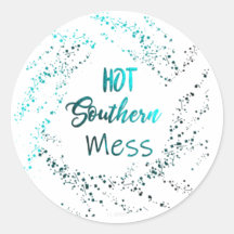 Autocollant Hot Southern Mess
