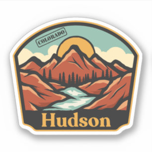 Autocollant Hudson, Colorado
